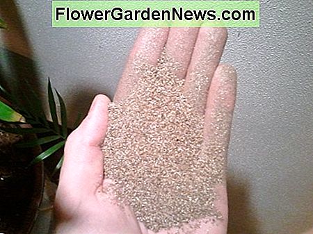 Vermiculite rất nhẹ và giữ độ ẩm tốt.